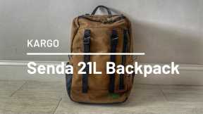 Kargo Gear Senda 21 Backpack - Solid USA Made EDC Pack for Under $200