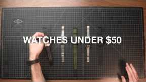 The Best EDC Watches under $50
