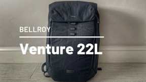 Bellroy Venture 22L Backpack Review - Great Balance of Simplicity and Functionality!