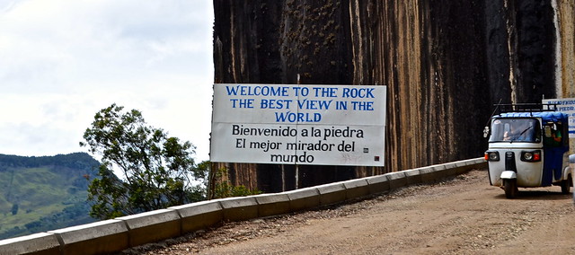 best view - mirador - piedra del peñol, colombia