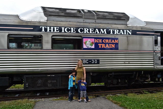 newport ice cream train