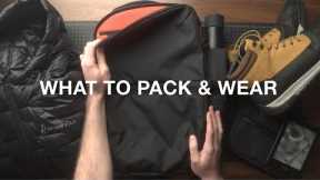 One Bag Travel in Winter | Pack Light & Stay Warm