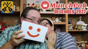 MunchPak Mini Snack Box - December 2022 Unboxing & Taste Test - Corn Stick Strikes Back - ParoDeeJay