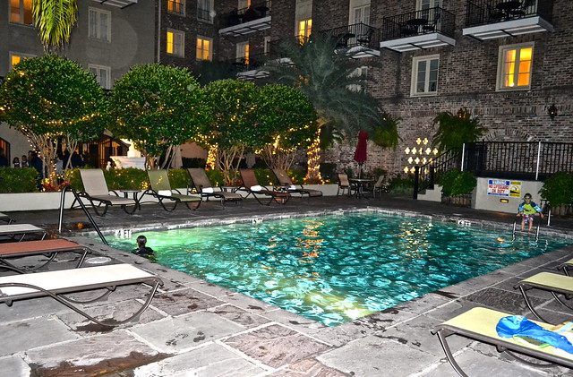 pool at new orleans hotel maison dupuy 
