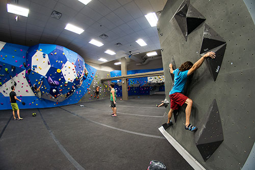 Earth Trek Indoor Climbing Gym in the Washington DC