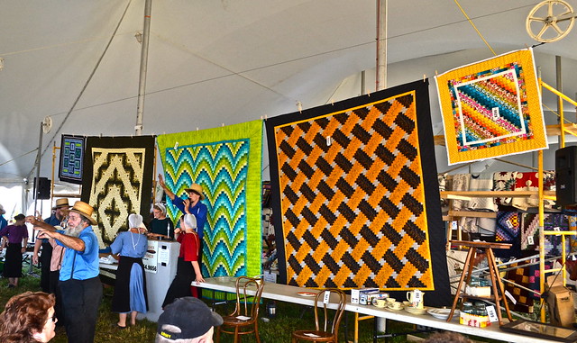 Amish Quilts at Auction Amish Auction Lancaster County PA