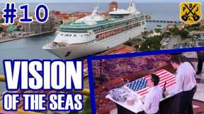 Vision Of The Seas Pt.10 - Veterans Event, MDR Lunch, Egg Drop Contest, Boogie Wonderland, 70s Party