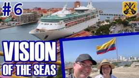 Vision Of The Seas Pt.6 - Cartagena (Columbia), Fortress, Dungeons, Church, Birds, Monkeys, Coffee