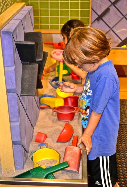 Sand Fun at Children's Museum of Manhattan