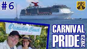 Carnival Pride 2023 Pt.6 - Cozumel, Paradise Beach, St. Patrick's Day Activities, Deli Dinner Time