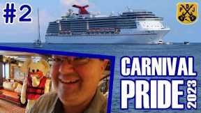 Carnival Pride 2023 Pt.2 - Adult Coloring, Diamond Lunch, 80s Pop To The Max, Rock & Glow Deck Party
