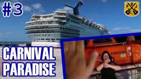 Carnival Paradise Pt.3 - Sea Day Brunch, Towel Folding, VIFP Party, Mega Deck Party, Debarkation