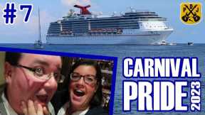 Carnival Pride 2023 Pt.7 - Sea Day Brunch, Shuffleboard Contest, Bean Bag Toss, VIFP Party, Debark