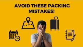 8 Beginner Carry On Packing Mistakes to AVOID!