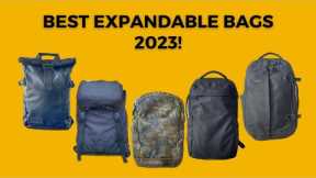 9 AWESOME Expandable Bags in 2023 for One Bag Travel
