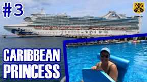 Caribbean Princess Pt.3 - Paradise Beach Cozumel, Q&A In The Pool, Love Boat Party, Wheelhouse Jazz