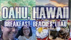 Oahu Hawaii 2023 - Honolulu, Sweet E's Cafe Breakfast, Kailua Beach Park, Experience Nutridge Luau