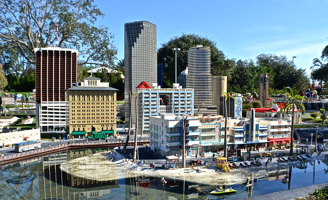 Legoland, Florida - Miniland - Miami Art Deco and downtown