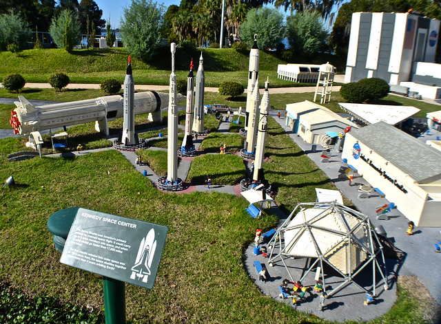 Legoland, Florida - Miniland - Cape Canaveral - NASA