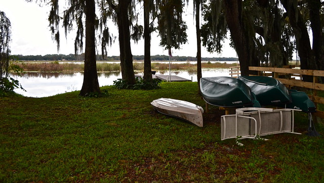 Canoes for a lakeside vacations inverness fl 