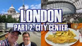 London England Pt.2 - City Center Walking Tour, Sky Garden, Poppies Fish & Chips, The Book Of Mormon