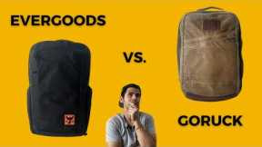 Evergoods CTB26 vs Goruck Heritage GR2 26L Comparison | Best Minimal Travel Backpack (2023)