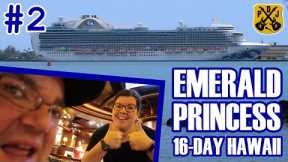 Emerald Princess Pt.2 - Sky Is The Limit, Line Dance Class, Tiki Dave, Sabatini's Dinner, Rock Opera