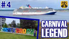 Carnival Legend 2023 Pt.4 - Corner Brook, Newfoundland - Stream Trails, Train Ride, Green Roof Park