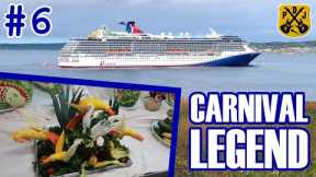 Carnival Legend 2023 Pt.6 - Throwback Sea Day - Wooden Horses, Aqua Frogs, Galley Tour, Chuck Wagner