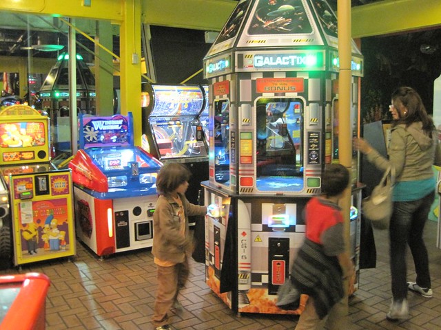 video arcade inside world's largest mcdonalds in orlando florida