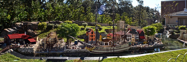 Legoland, Florida - Miniland - Pirate Island
