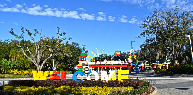 Florida Legoland entrance