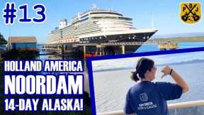Noordam Pt.13 - A City On The Sea, Alaskan Brunch, Crew Q&A, On Deck For A Cause, Roadhouse Party