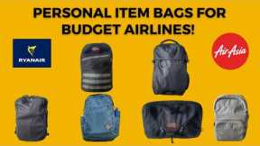 Best SMALL EDC Backpacks | Personal Items for Budget Airlines (RyanAir, EasyJet, Spirit) Part 1