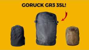GORUCK GR3 35L Review - Epic Carry On Travel Backpack Contender | One Bag Travel