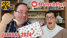 MunchPak Mini Snack Box - January 2024 Unboxing - All Of Dee's Least Favorite Things! - ParoDeeJay