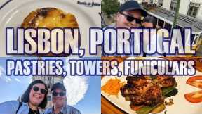 Lisbon Portugal - Yellow Bus Tour, Portuguese Custard Tarts, Belém Tower, Funicular Ride, Fado Music