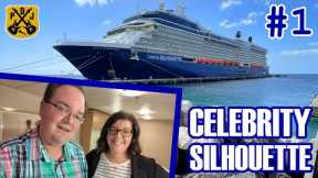 Celebrity Silhouette Pt.1 - Parking & Shuttle, Embarkation, Cabin Tour, Ship Exploration, Sky Lounge
