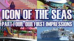 ICON OF THE SEAS Preview Sailing Pt.4 - The Grove Suite Sundeck, Cloud 17, Overall First Impressions