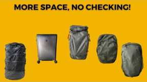 8 LARGE Carry On Bags for Easier One Bag Travel | More Space Without Checking Your Bag!