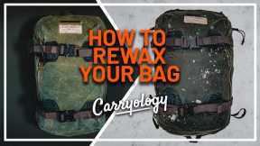 How to Wax Your Canvas Bag | With The Filson X Burton Backpack