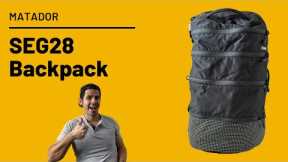 BEST Minimal Carry On Contender! Matador SEG28 Travel Backpack Review