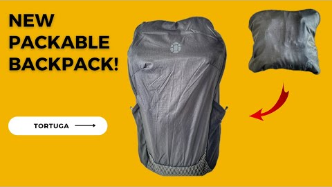 NEW Tortuga Packable 19L Backpack - Comfortable and Lightweight!