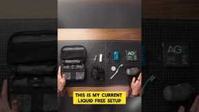 💧LIQUID FREE TRAVEL Dopp Kit/Toiletry Setup (TSA Compliant)