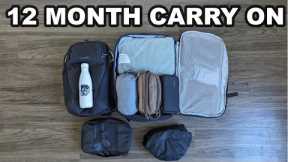 12 Month Men's Carry On | Packing List | Onebag Travel |
