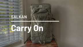 NEW Salkan Carry-On (35L) Backpack Review - Easy One Bag Travel!