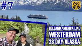 HAL Westerdam Pt.7 - Seward, Two Lakes Trail, Waterfront Shore Path, Rolling Stone Masquerade Party