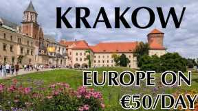 Backpacking Europe on $50/day | 3 Days in Krakow | Poland
