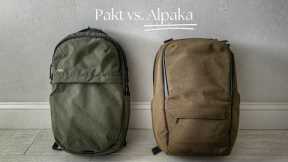 Alpaka Elements Pro vs. Pakt 22L Daypack - Epic Tech / EDC Backpack Comparison!