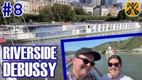 Riverside Debussy Pt.8 - Bubble Waffles, Rhine River Gorge Castles, Lorelei Legend, Barbecue Dinner